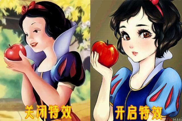 当迪士尼动画中的公主开启日系特效后,连愤怒的艾莎都变得可爱了 当迪士尼动画中的公主开启日系特效后,连愤怒的艾莎都变得可爱了