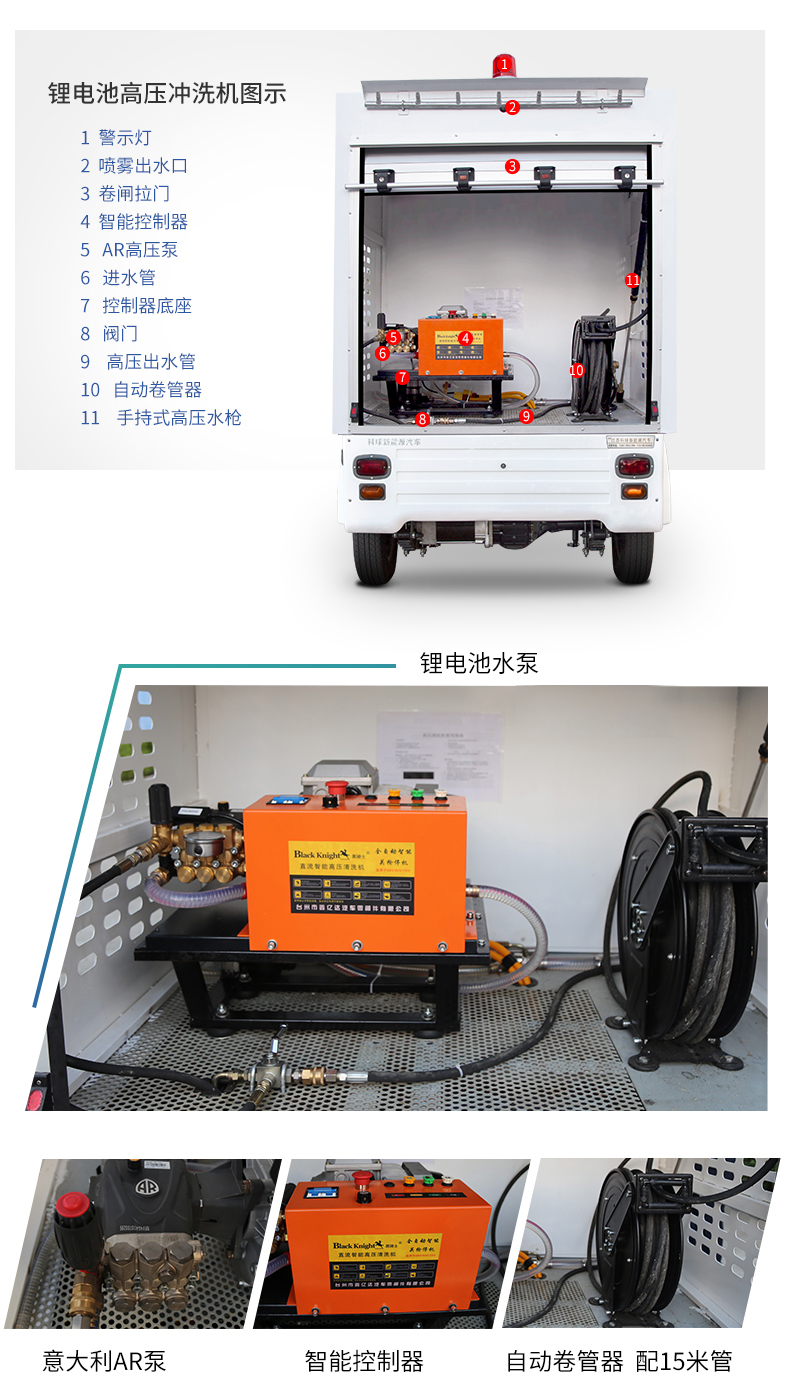 科球多功能城市清洗车