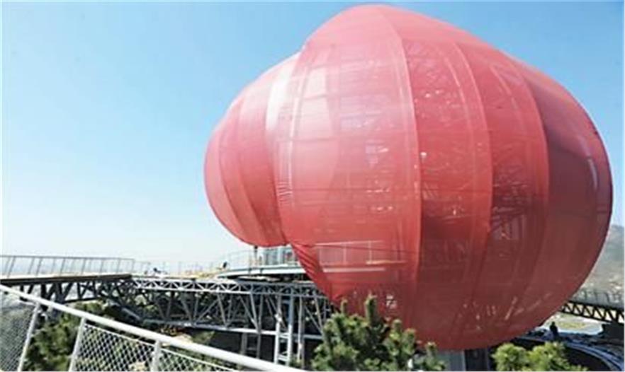 世园巨型花瓣观景台 世园巨型花瓣观景台