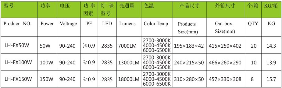 SMD Floodlight FX100W