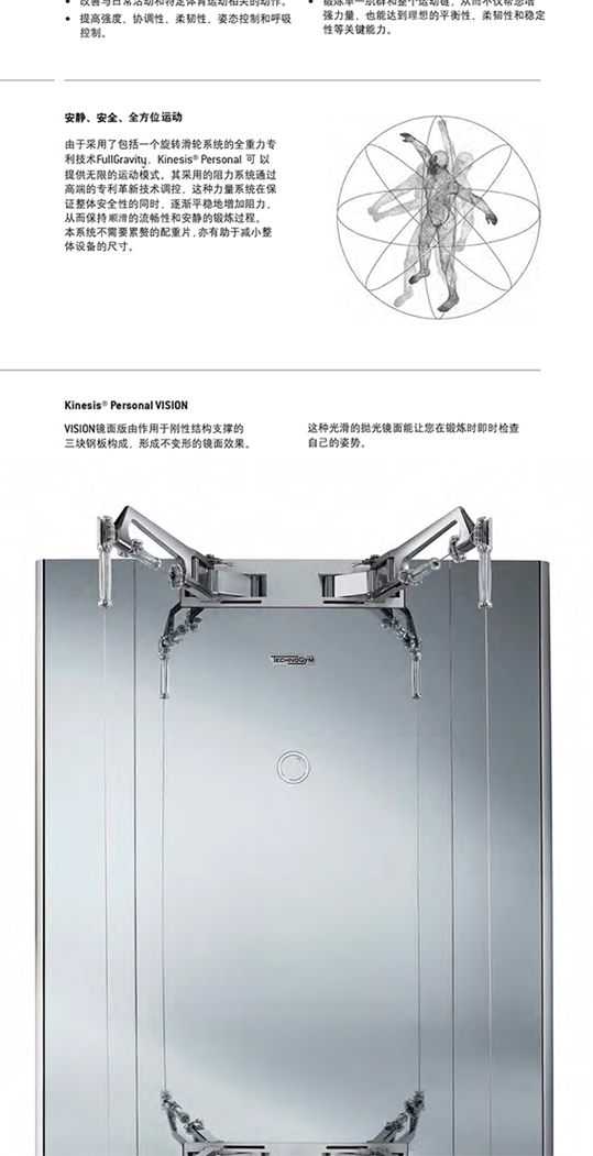 Technogym泰诺健综合训练KINESIS PERSONAL意大利原装进口小飞鸟