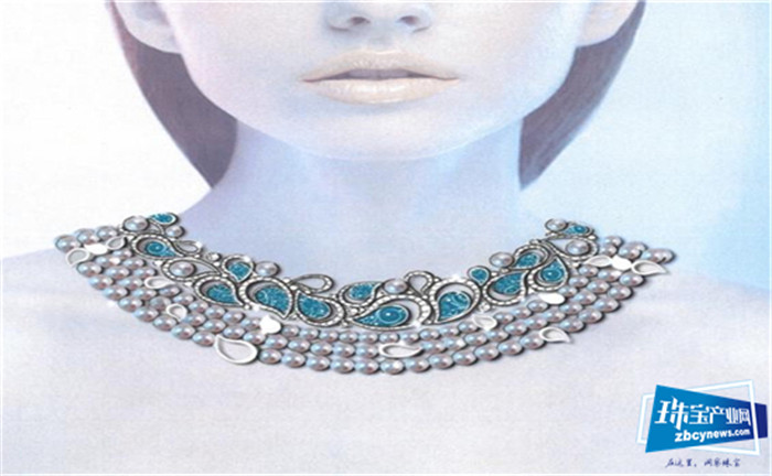 意大利珠宝商 Sicis Jewels新品搭配 Akoya 浅蓝色珍珠 营造海洋气息