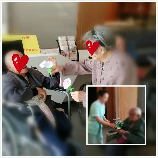 收到花后，爷爷的反应让人意想不到