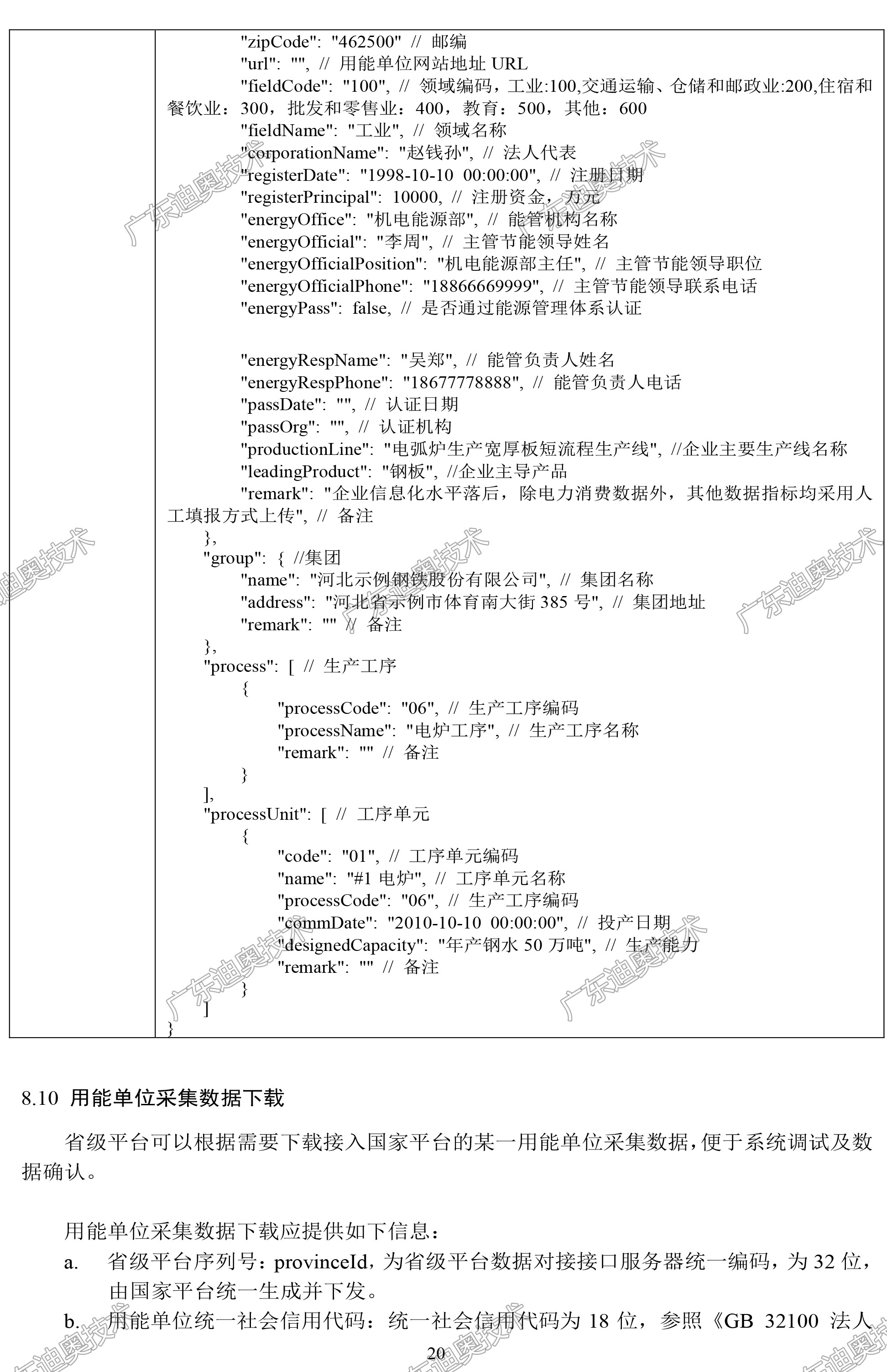 03 重点用能单位能耗在线监测系统-系统平台接口协议规范