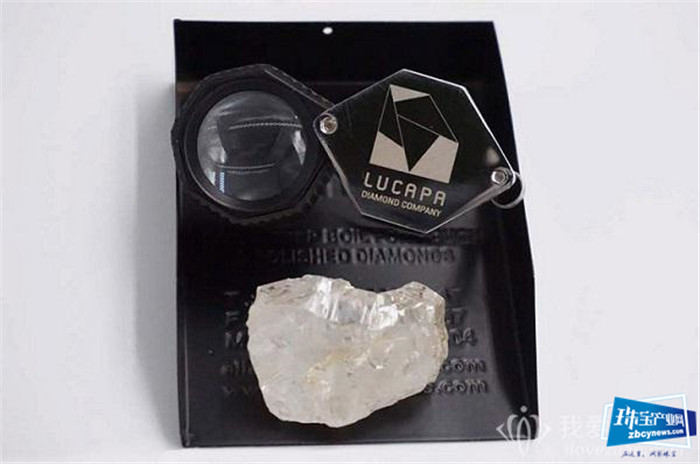澳大利亚钻石开采商 Lucapa发现一颗117ct的宝石级钻石原石