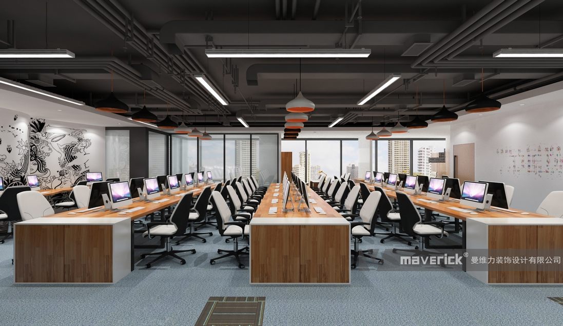 广州办公室装修如何将整个室内环境打造的更高端