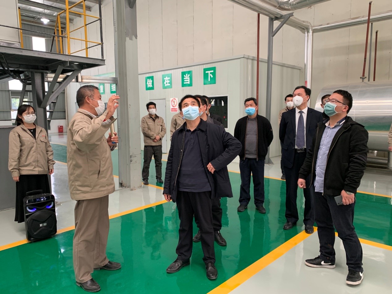 平江县魏移宗副县长一行赴一夫科技考察 平江县魏移宗副县长一行赴一夫科技考察