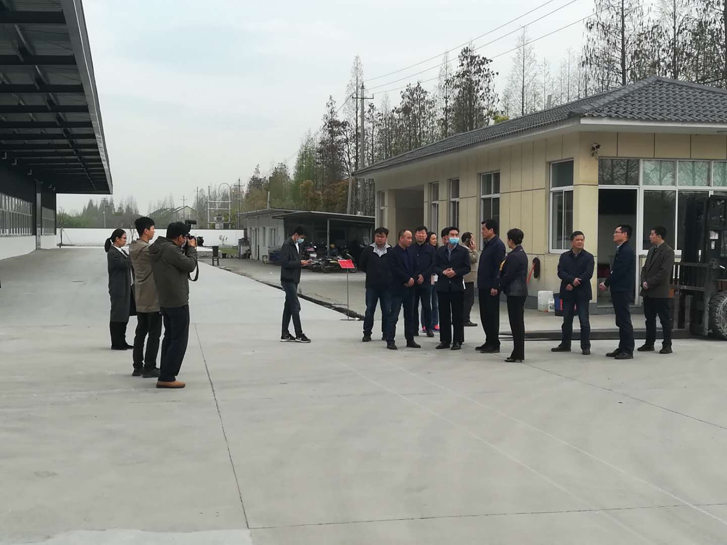 德清县政协领导赴我司调研德清经济开发区建设