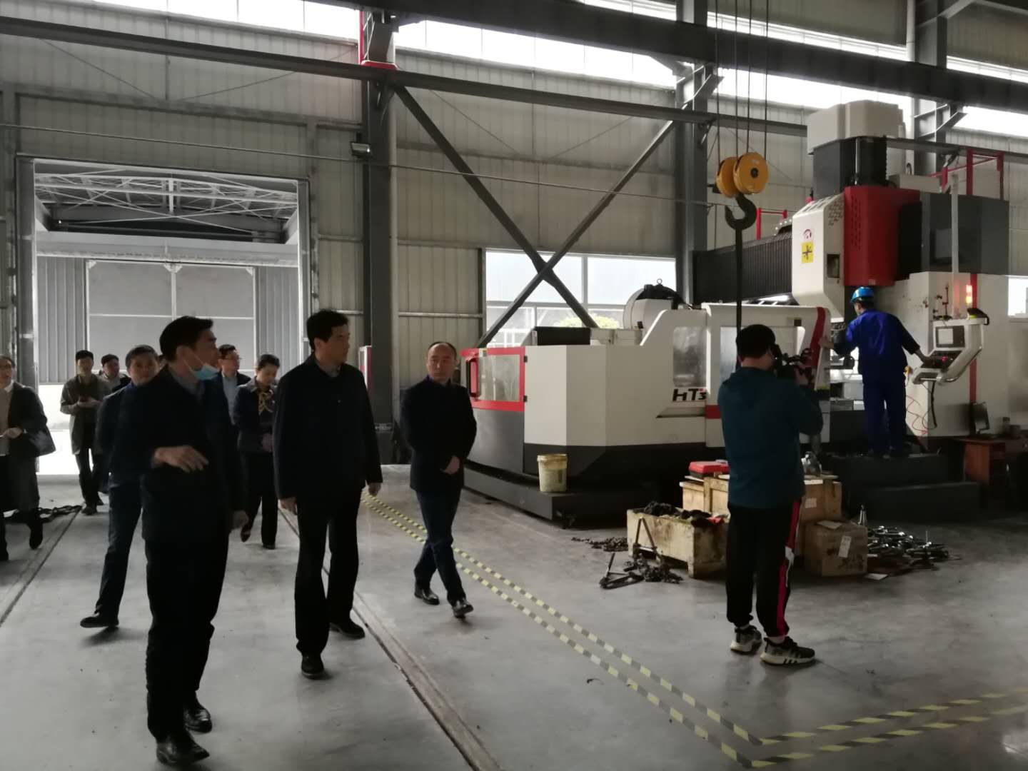 德清县政协领导赴我司调研德清经济开发区建设