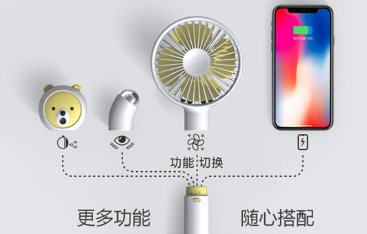 USBmini小风扇便携式，小巧，学生，办公