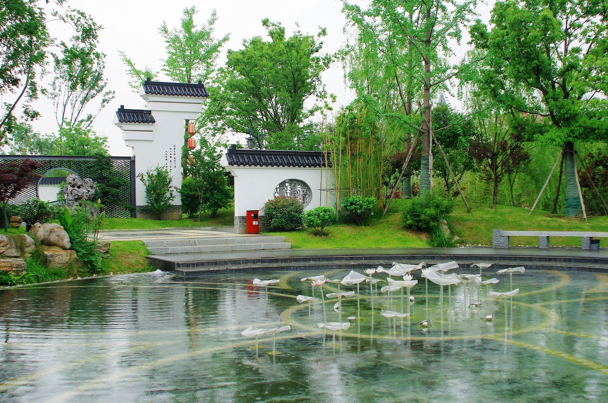 园博园雨水收集巧利用 成为“海绵城市”建设典范 园博园雨水收集巧利用 成为“海绵城市”建设典范