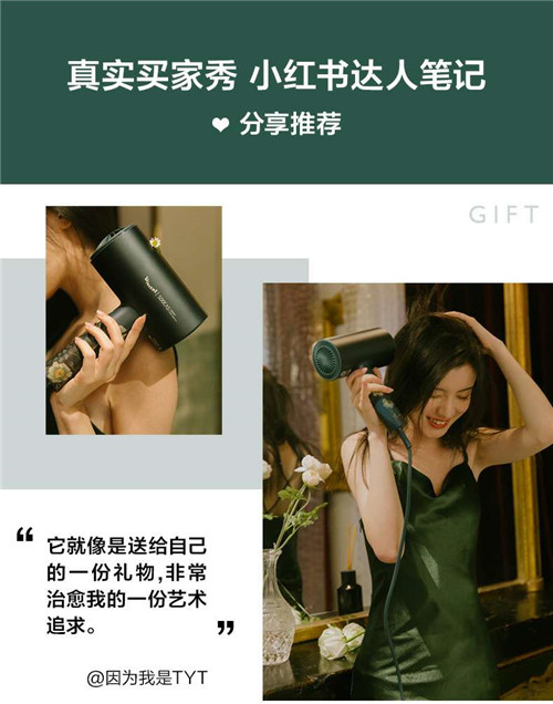 素士电吹风机_家用大功率_负离子护发_ 梵高联名礼盒装 素士电吹风机_家用大功率_负离子护发_ 梵高联名礼盒装