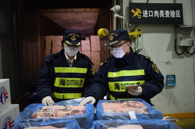海关总署:今年前两月我国进口猪肉产品同比增长98.2% 海关总署:今年前两月我国进口猪肉产品同比增长98.2%