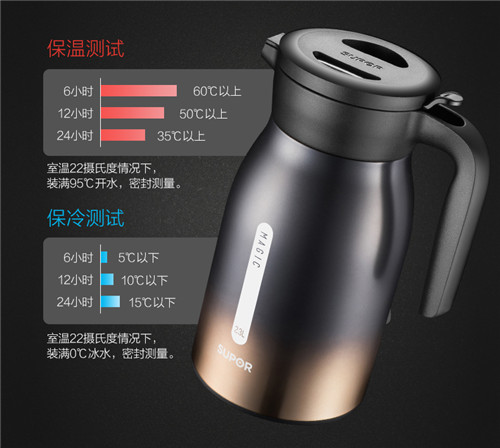 苏泊保温壶04不锈钢保温瓶家用办水壶
