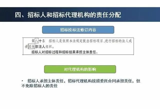 招标投标法修订对招标代理机构的影响 建筑招投标 今天