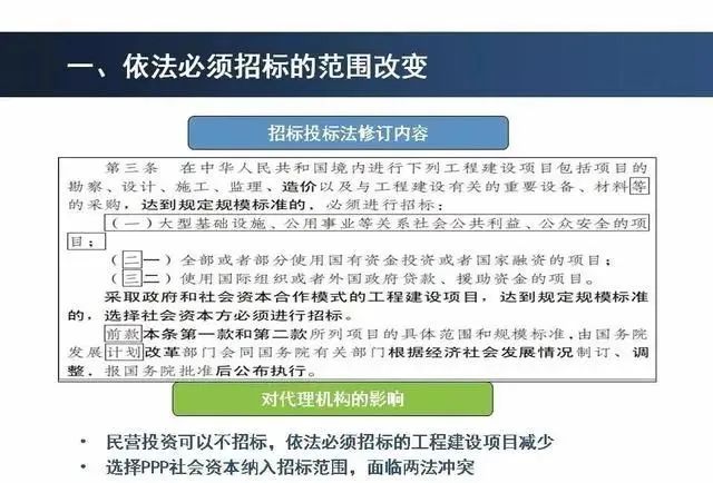 招标投标法修订对招标代理机构的影响 建筑招投标 今天