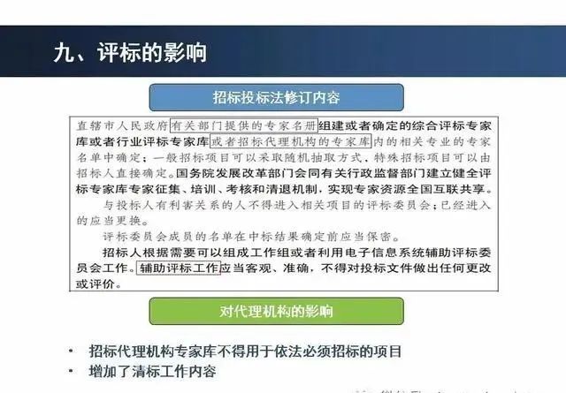 招标投标法修订对招标代理机构的影响 建筑招投标 今天