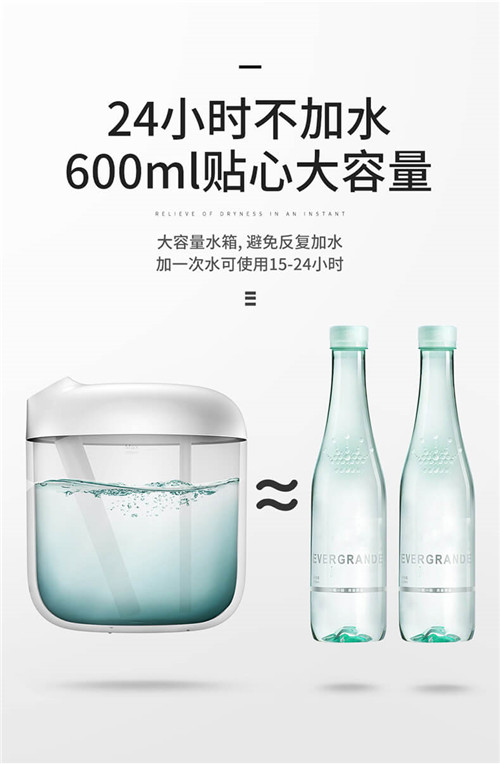 倍思加湿器家用静音大雾量