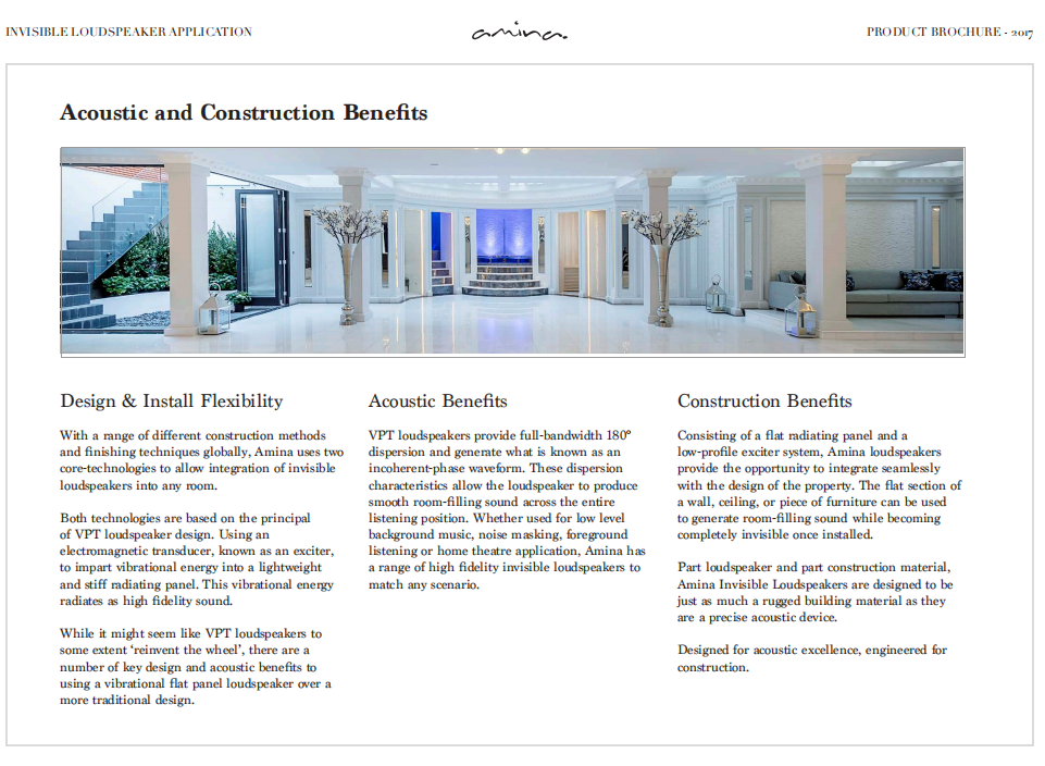 Amina Brochure