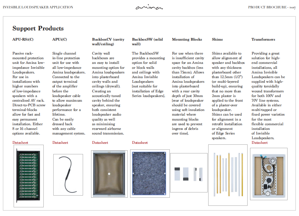 Amina Brochure