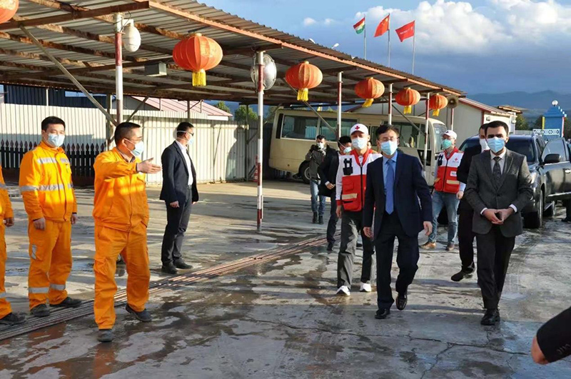 In Company with Medical Experts, Acting Consul General of China in Erbil Visited Our SCP Project in 