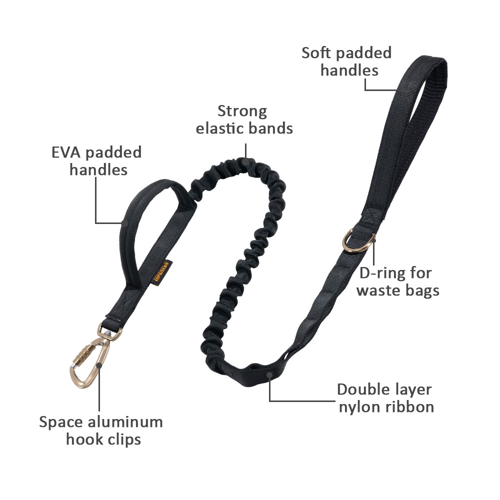Tactical Dog Leash Training Dogs Traction Rope Outdoor Dog Collar