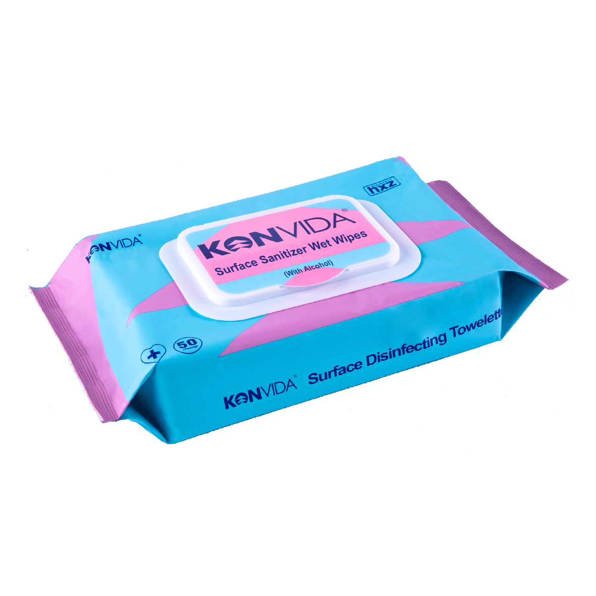 KNOVIDA® Surface Sanitizer Wet Wipes (With Alcohol)