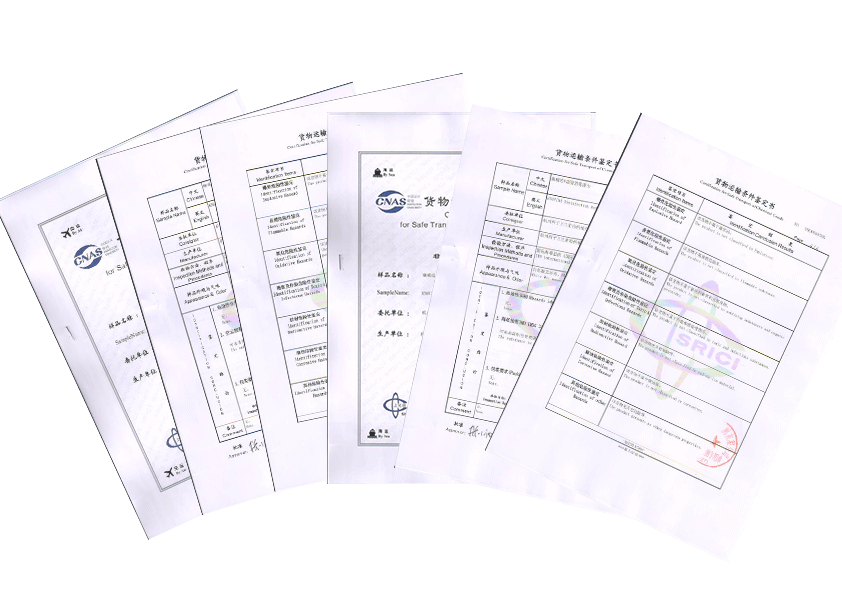 Transport Certificate