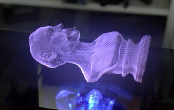 WOW历害了,全球首台3D立体成像显示屏 WOW历害了,全球首台3D立体成像显示屏