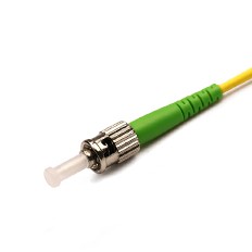 Fiber Optic Patchcord ST/APC-ST/APC Singlemode G652D Simplex LSZH/PVC 3.0mm