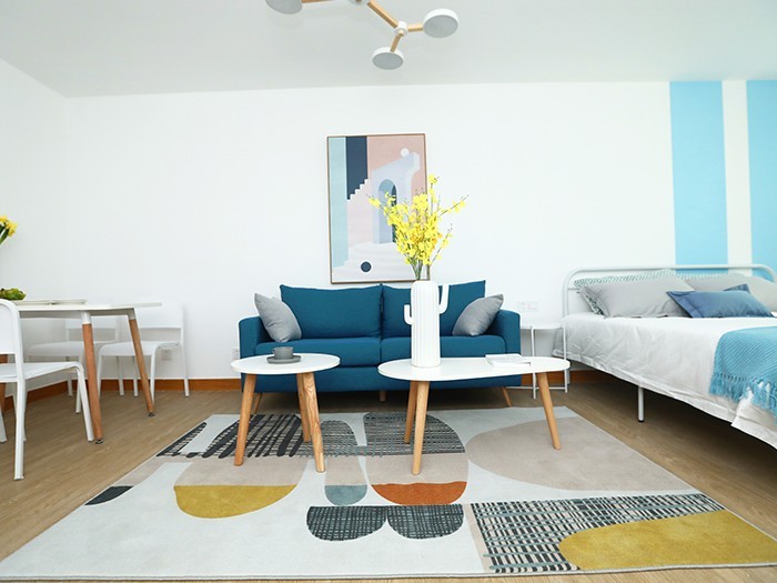 Minimalist Style Blue Series