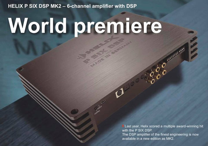 德国HELIX P SIX DSP MK2六路功放，将最美的声音送到你身边