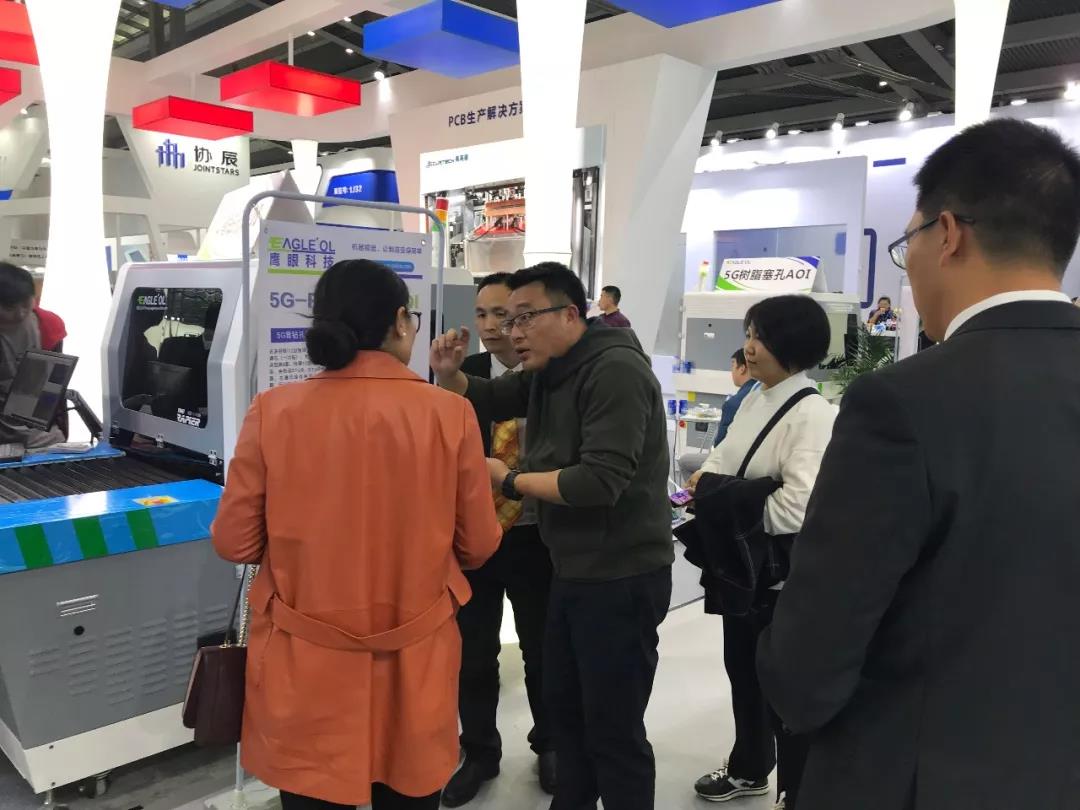 鹰眼科技魅力绽放2019国际电子电路深圳展览会