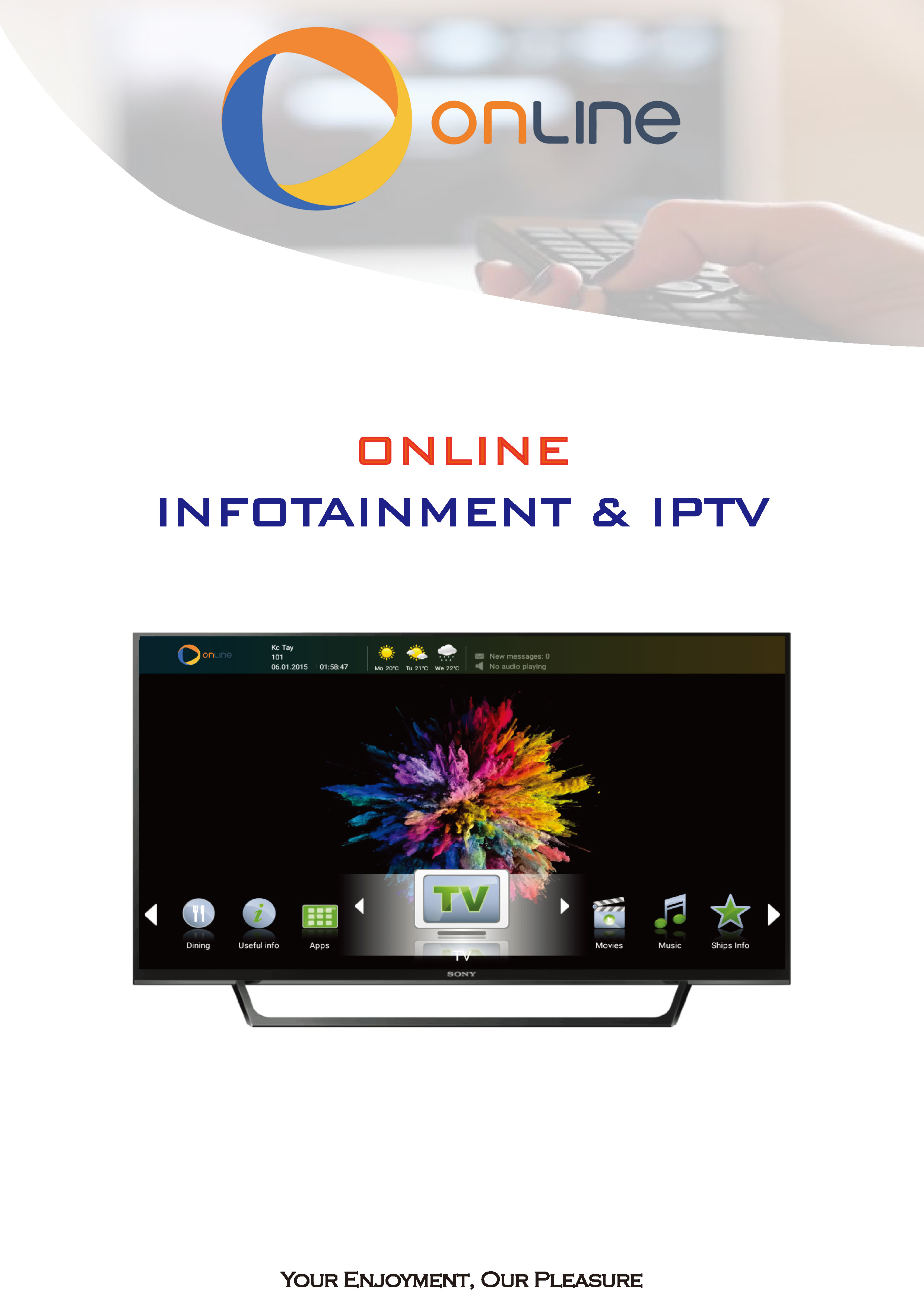 ONLINE Infotainment & IPTV