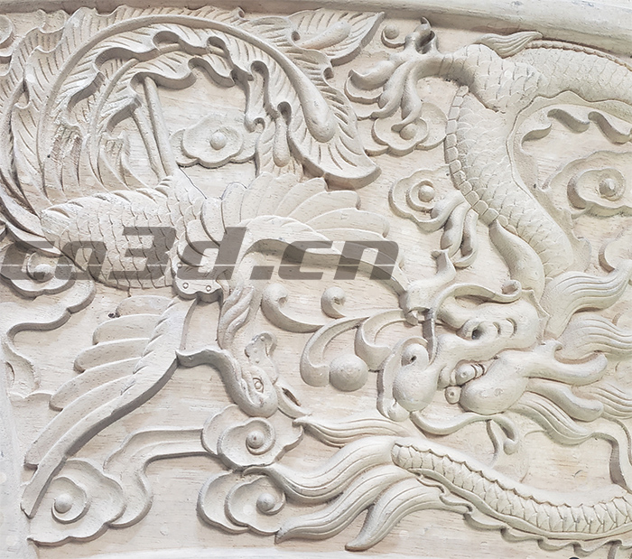 Carved products are quickly produced using 3D scanning technology