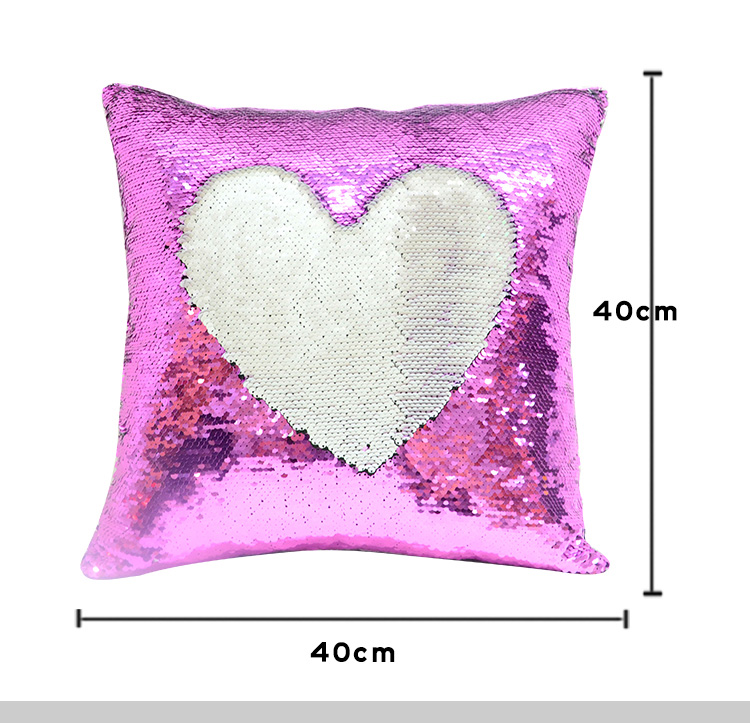 Size for sublimation Sequin cushion cover square Size for sublimation Sequin cushion cover square