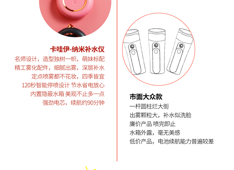 创意萌宠补水仪_智能美容补水仪