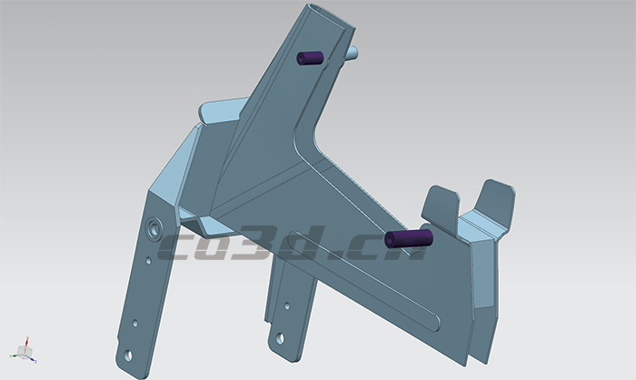 Reverse design of agricultural machinery parts