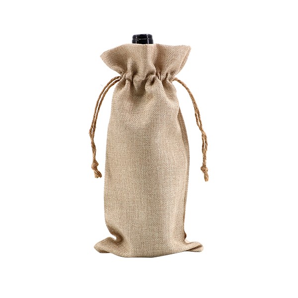 burlap drawstring bolsas