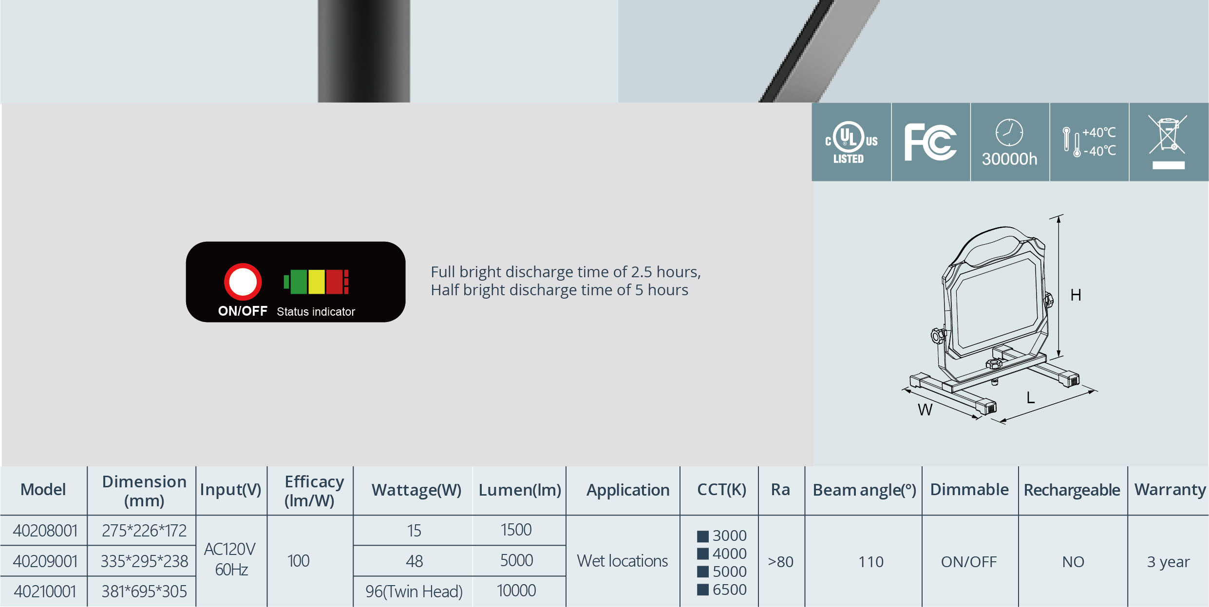 Work Light K40201