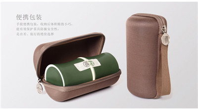 快客杯旅行功夫茶具套装_ 家用便携包式