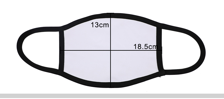 Size for Sublimation Mask Size for Sublimation Mask