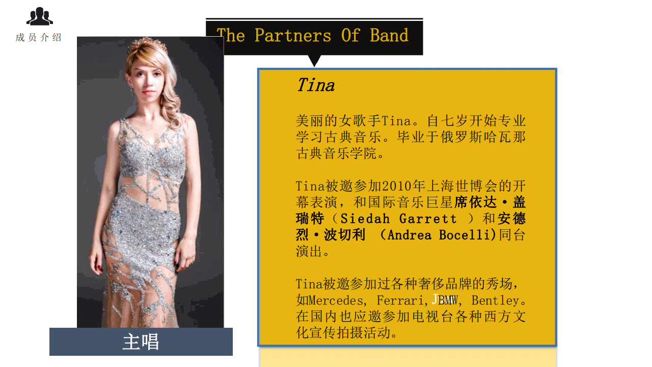 外籍乐队——TINA BAND 外籍乐队——TINA BAND