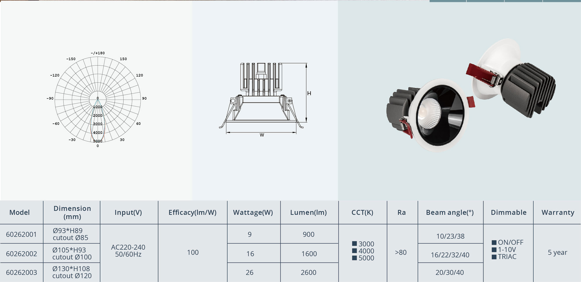 Down Light K60262