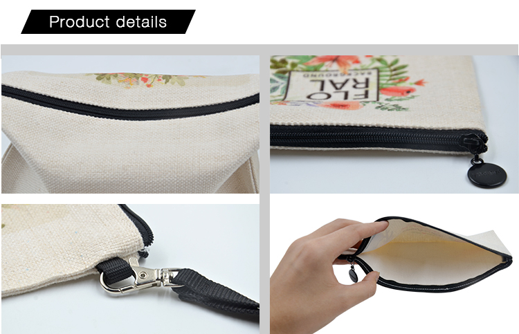 personalised linen handbag personalised linen handbag