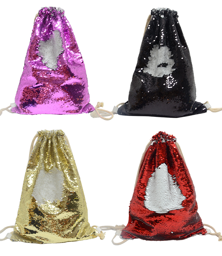 personalized sequin drawstring bag personalized sequin drawstring bag