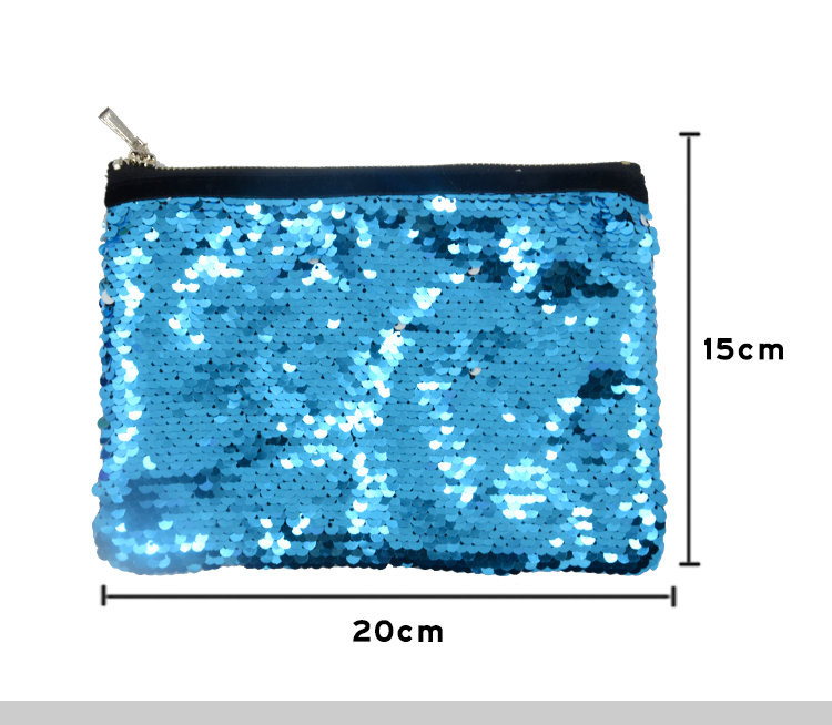 Sequin Hand bag-Blue Sequin Hand bag-Blue