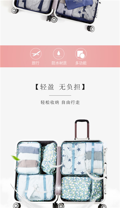 旅行收纳袋行李箱_旅游备神器