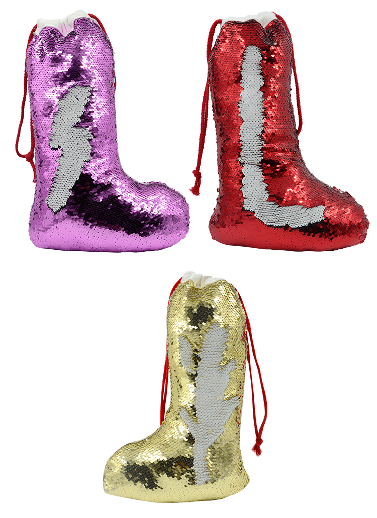 product image for sublimation Xmas sequin stocking product image for sublimation Xmas sequin stocking