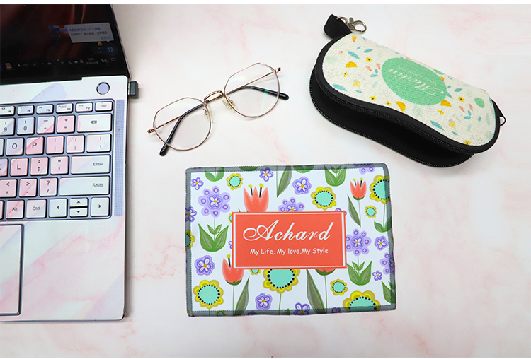 19*23cm Terry Lined Custom Mouse Pad and Cleaning Cloth 19*23cm Terry Lined Custom Mouse Pad and Cleaning Cloth